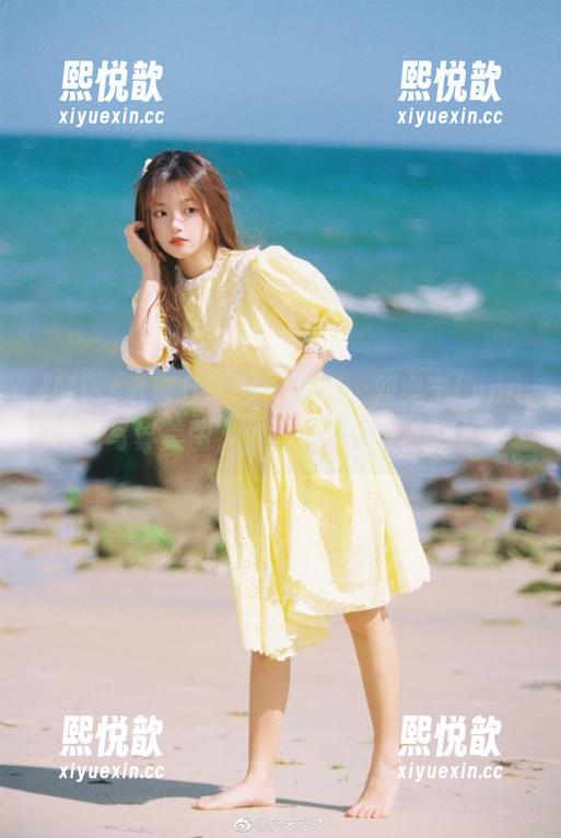 IMiss爱蜜社 - 暴击审美：刘奕宁Lynn白色写真美图，真让人心情复杂到不行