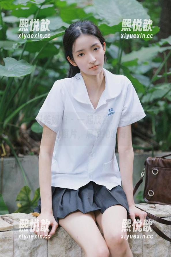 MyGirl美媛馆 - 一起欣赏！于大乔白裙写真免费的照片，展现她的青春靓丽