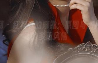 秀人网 – 红裙下的娜露：原图与图片展现的多重风情