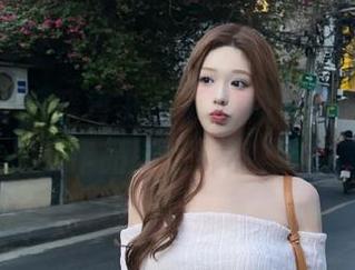 美媛馆 – 杨晓青儿皮衣时尚写真：一组精美作品图包不容错过