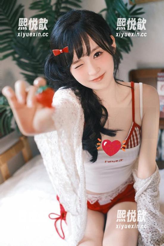 语画界 - 梦心月的连体衣写真，无圣光下展现真实自我与魅力
