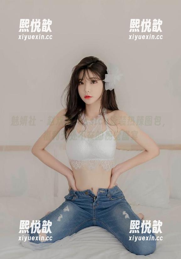魅妍社 - 赵欢颜Jessica泳装热辣图包，福利无处不在的视觉盛宴